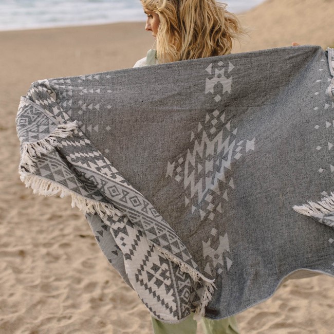 Passenger Exclusive Shore Peshtemal Towel Black