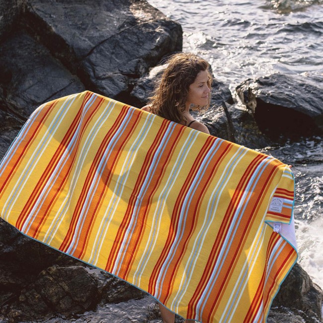 Passenger Exclusive Portland Recycled Beach Towel Sun Stripe
