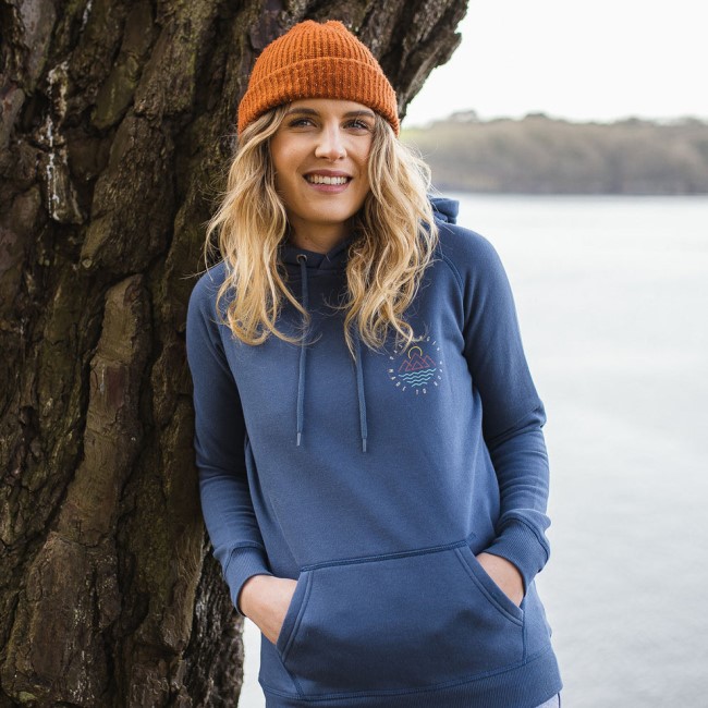 Passenger Exclusive Ubud Recycled Hoodie Dark Denim