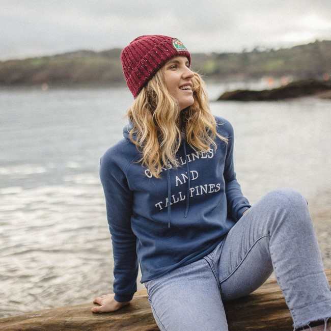 Passenger Exclusive Voyage Recycled Hoodie Dark Denim