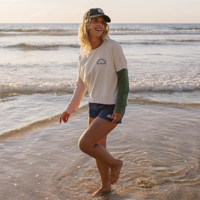 Passenger Exclusive Cloud Recycled Cotton Sweatshirt Egret