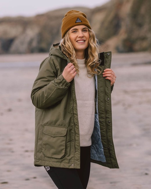 Passenger Exclusive Alaska Recycled Jacket Dusty Olive