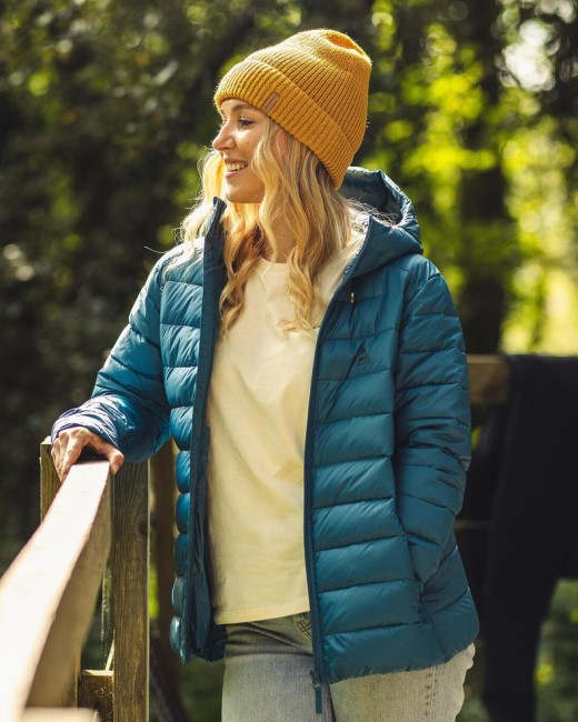 Passenger Exclusive Pow Recycled Insulated Jacket Blue Steel