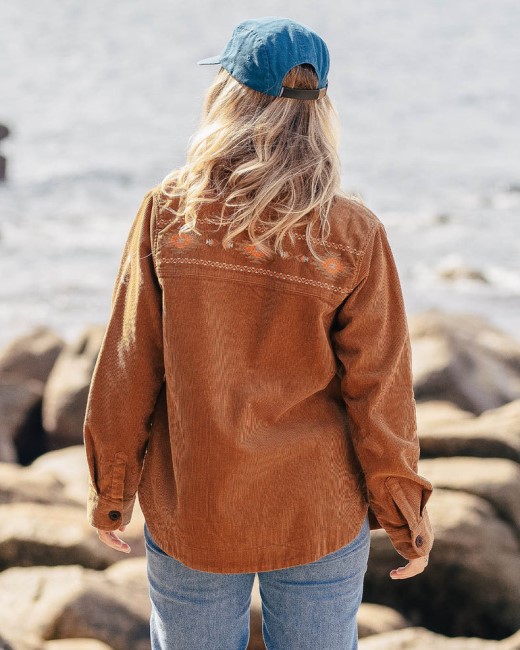 Passenger Exclusive Pine Cord Jacket Coconut