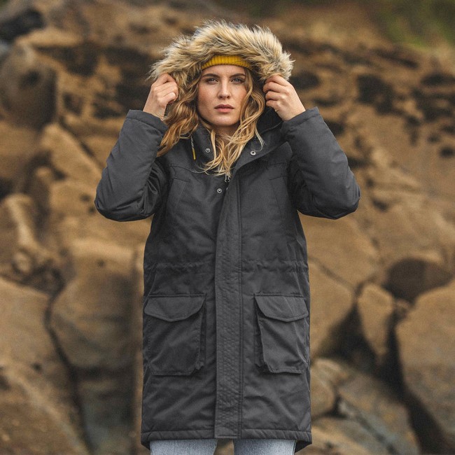 Passenger Exclusive Cordova Bay Sherpa Lined Recycled Jacket Black