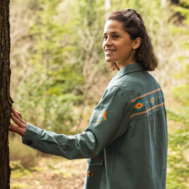 Passenger Exclusive Pine Organic Cotton Jacket Dark Ivy