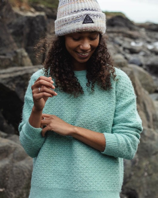 Passenger Exclusive Tranquil Knitted Jumper Viridian Green