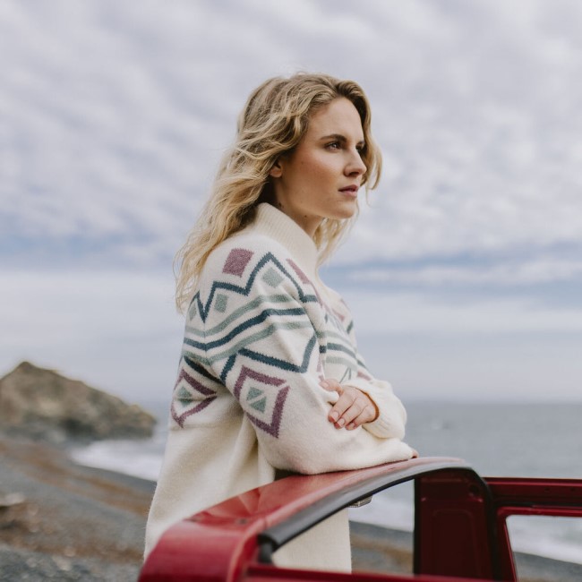 Passenger Exclusive Ottoson Knitted Jumper Off White