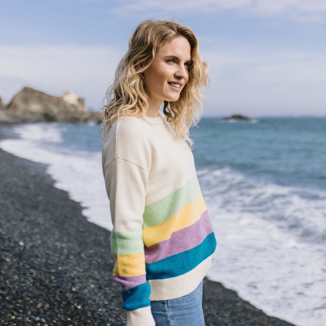 Passenger Exclusive Bay Knitted Jumper Oatmeal