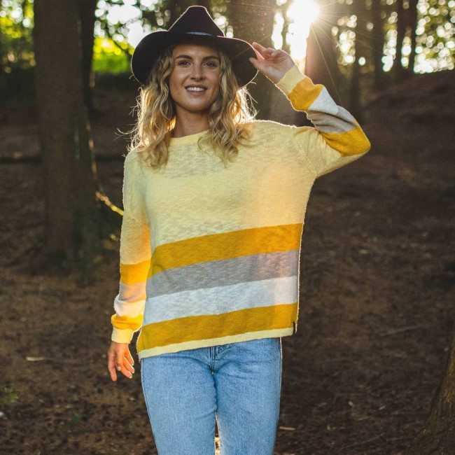 Passenger Exclusive Dusk Knitted Jumper Mellow Yellow
