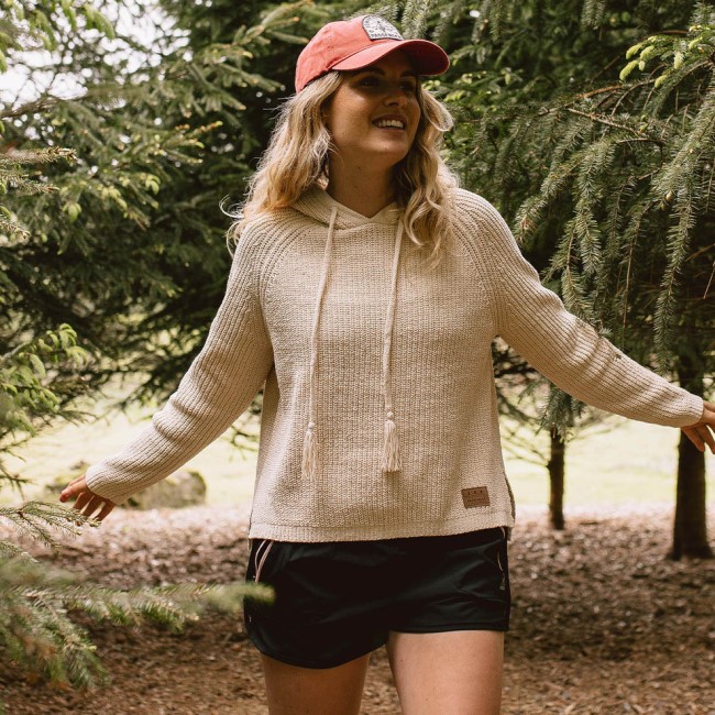 Passenger Exclusive Wandering Knitted Jumper Off White