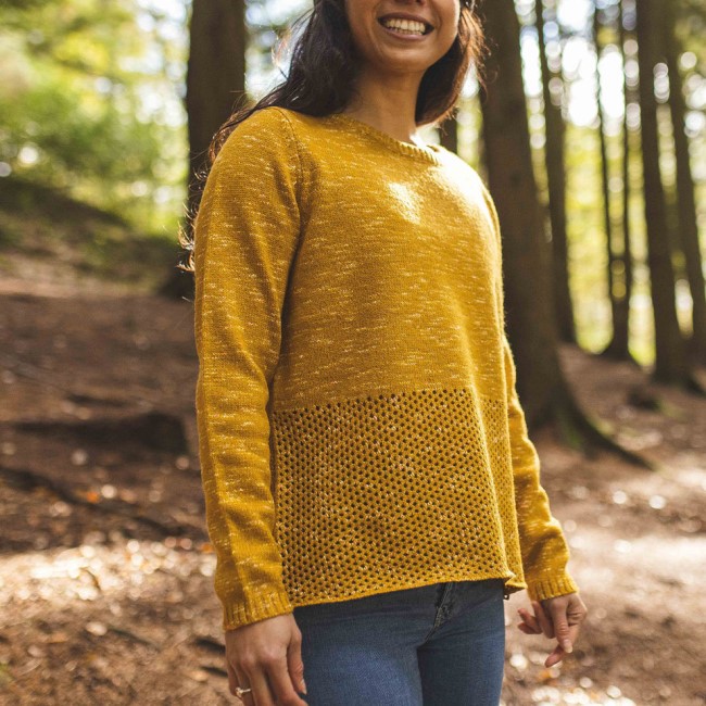 Passenger Exclusive Songbird Knitted Jumper Mustard Yellow