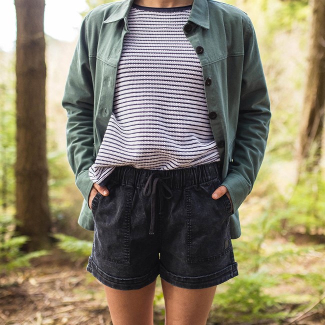 Passenger Exclusive Carriso Organic Cotton Shorts Black