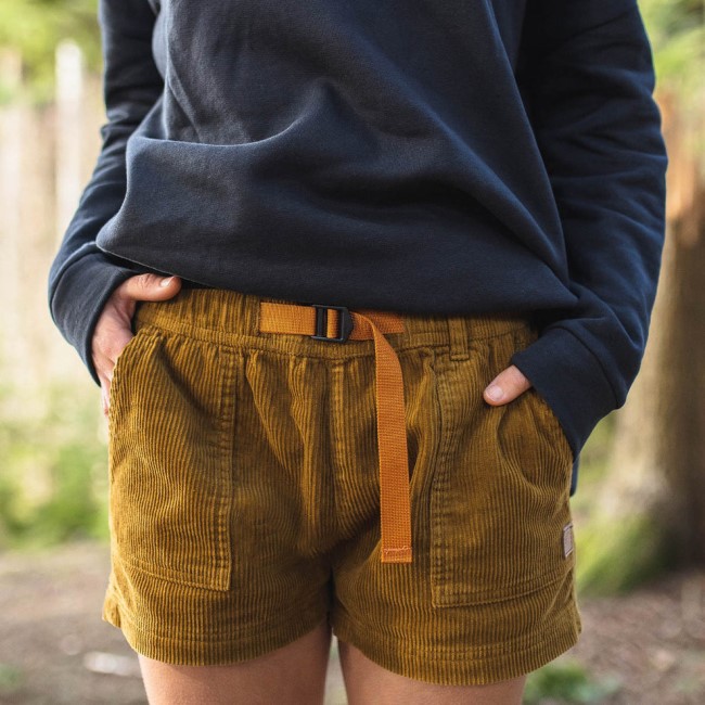 Passenger Exclusive Del Sur Recycled Cord Shorts Tapenade