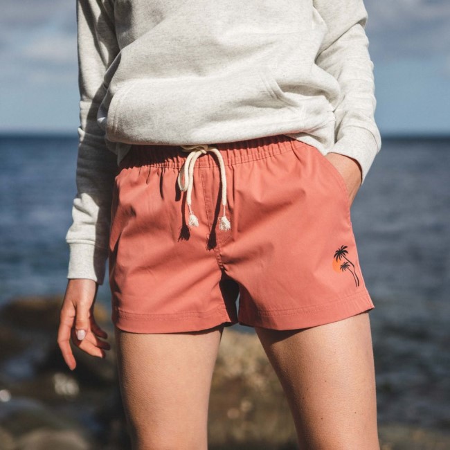 Passenger Exclusive Deck All Purpose Swim Short Mango Orange