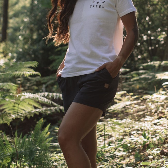 Passenger Exclusive Jo Jo Shorts Charcoal (Woven)