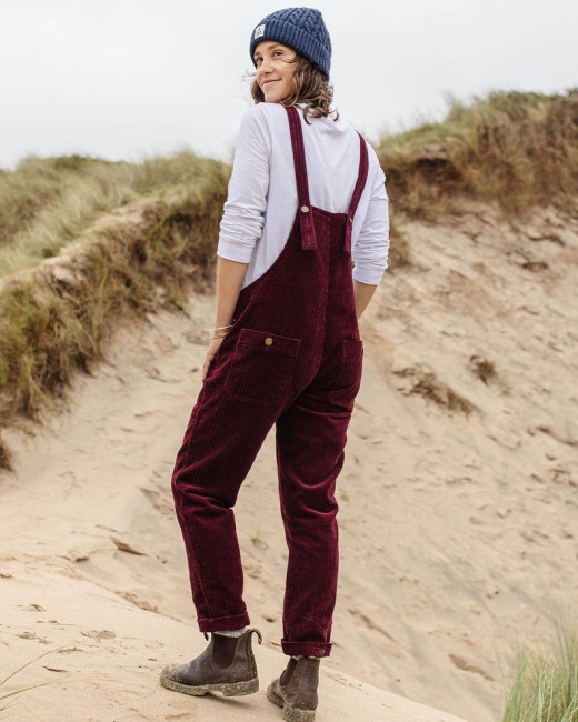 Passenger Exclusive Tiaga Cord Dungarees Wine
