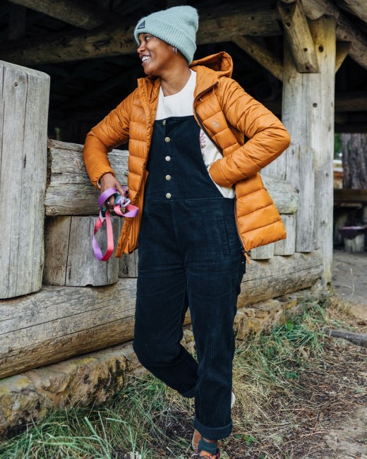 Passenger Exclusive Tiaga Cord Dungarees Deep Navy