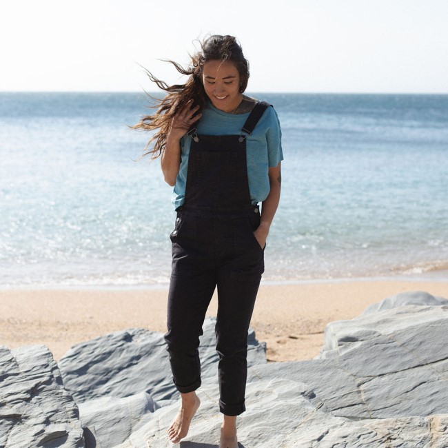 Passenger Exclusive Roamist Dungarees Washed Black