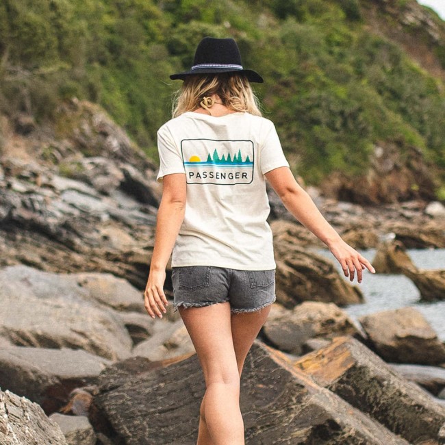 Passenger Exclusive Rinca Recycled Cotton T-Shirt Birch