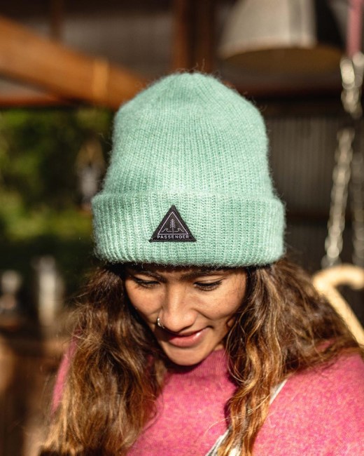 Passenger Exclusive High Tide Double Layered Beanie Delphinium Blue