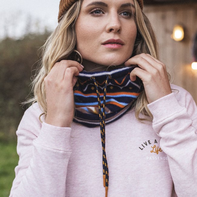 Passenger Exclusive Tor Polar Fleece Snood Stargazer Navy