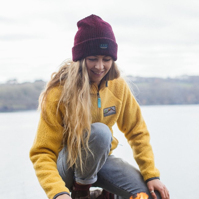 Passenger Exclusive High Tide Double Layered Beanie Russet