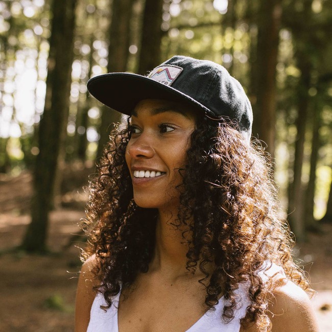 Passenger Exclusive Fluke Recycled Cotton 5 Panel Cap Faded Black