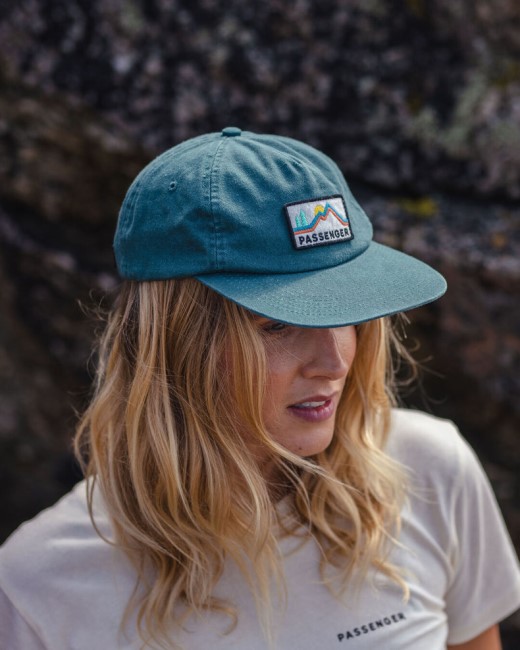 Passenger Exclusive Fluke Recycled Cotton 5 Panel Cap Deep Ocean