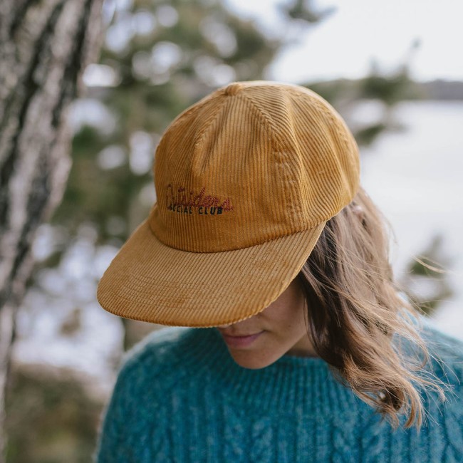 Passenger Exclusive Outsiders Recycled Cotton Cord Cap Sandy Brown