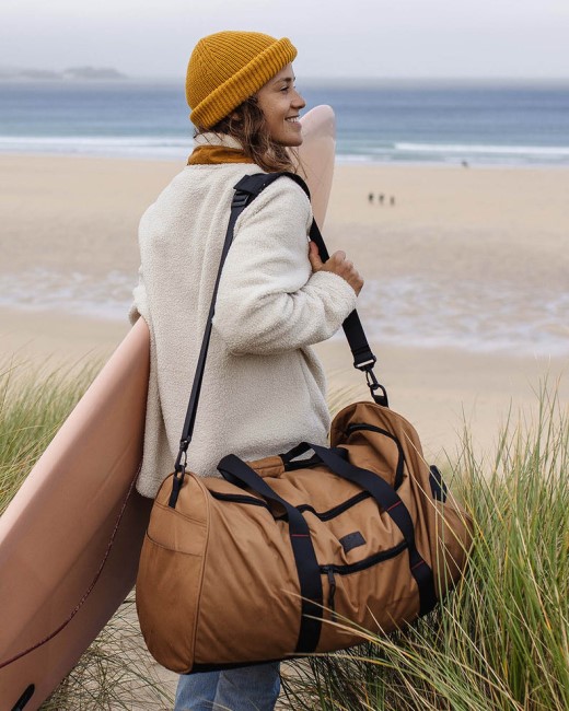 Passenger Exclusive Weekender 58L Recycled Duffle Bag Golden Brown
